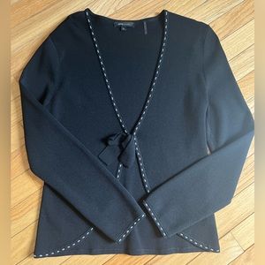 BCBGMaxAzria Black Stretch Cardigan